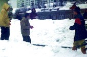 Взятие снежной баррикады